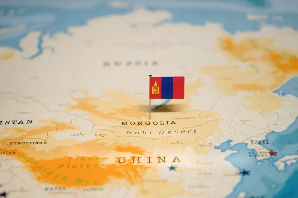 Map mongolie