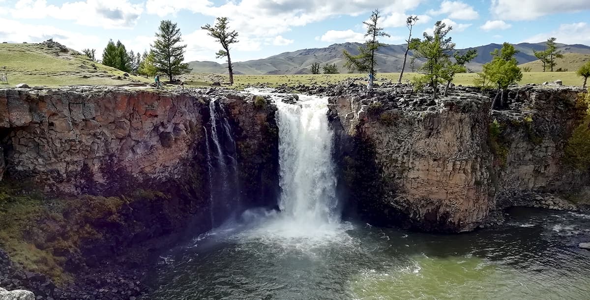 Orkhon Waterfall