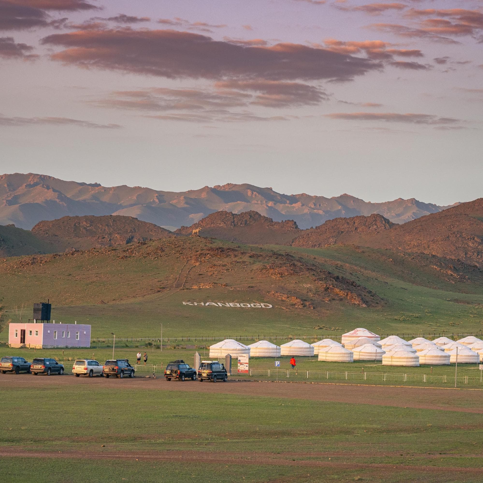 Yurt camp